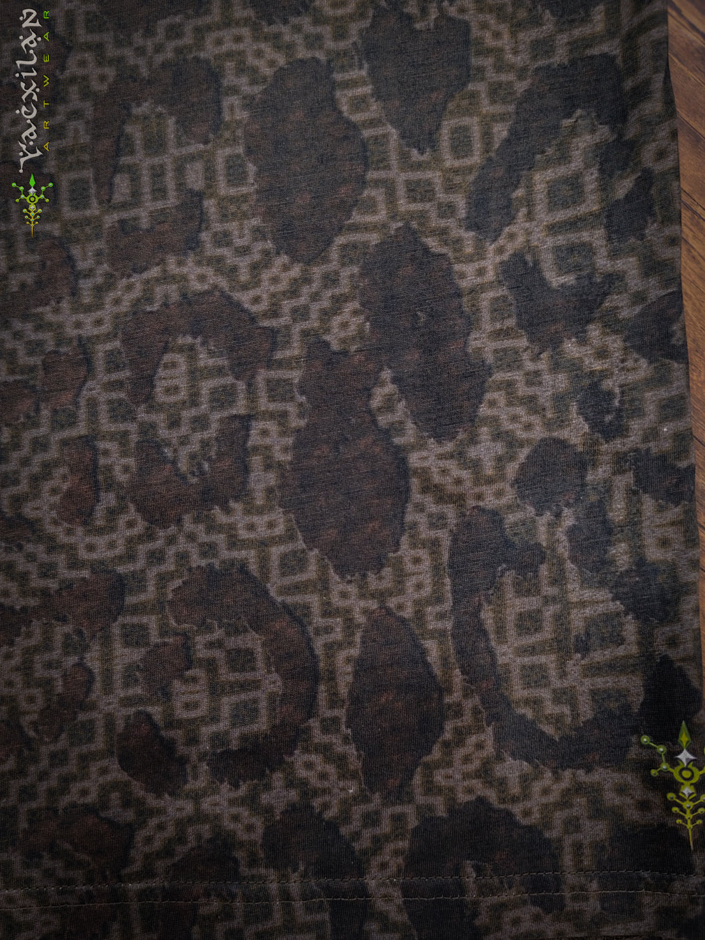 New T-Shirt Men / Cotton Supima AOP - LEOPARDUS LAGARTIKA